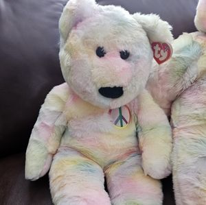 28" Ty Beanie Babies Buddy - XL Peace the Bear